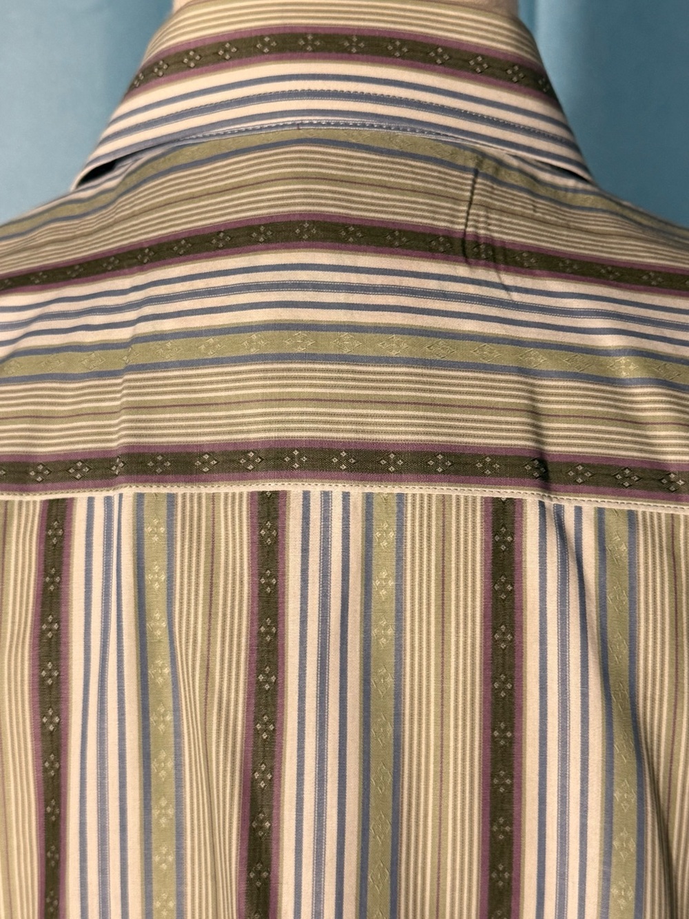 Robert Graham Men's Striped Long-Sleeve button down Shirt- M - Picture 3 of 7